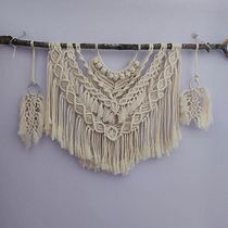 Mi Proyecto del curso: Introducción al macramé: creación de un tapiz decorativo. Un projet de Macramé de Raquel García - 27.01.2021