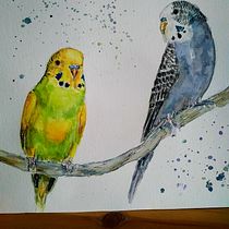 My project in Artistic Watercolor Techniques for Illustrating Birds course. Watercolor Painting project by Chris - 01.27.2021