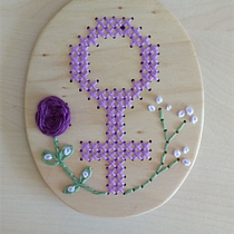 Mi Proyecto del curso: Bordado sobre madera. Un projet de Broderie de isabel_vidaurre - 27.01.2021
