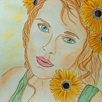 My project in Watercolor Portrait from a Photo course. Watercolor Painting project by Jessica W. - 01.27.2021