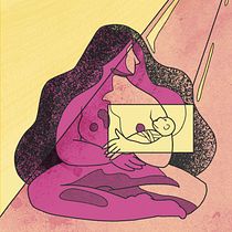 Human Awaken. Een project van Traditionele illustratie y Posterontwerp van Bruna Tardioli - 27.01.2021