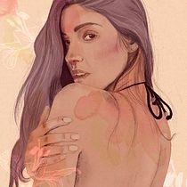 Mi Proyecto del curso: Retrato ilustrado con Procreate. Ilustração digital projeto de Paula Escudero - 27.01.2021