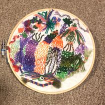 Mi Proyecto del curso: Bordado y personalización de accesorios . Embroider, Accessor, Design, Jewelr, Design, and Fashion Design project by spsanchezc - 01.27.2021