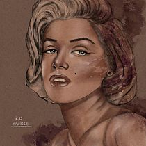 Mi Proyecto del curso: Retrato ilustrado con Procreate. Design gráfico projeto de Kath Aguirre - 28.01.2021