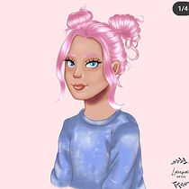 Meu projeto do curso: Retrato de personagens femininas com Procreate. Projekt z dziedziny Portret, R, sunek c i frow użytkownika Laura Santanna - 28.01.2021