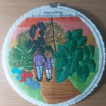 Mi Proyecto del curso: Introducción al bordado botánico. Un projet de Broderie de Navidad Alvarado Chung - 28.01.2021