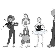 Mi Proyecto del curso: Introducción al diseño de personajes para animación y videojuegos Ein Projekt aus dem Bereich Traditionelle Illustration, Animation, Design von Figuren, Videospiele, Design für Videospiele, Kunstleitung, Kreativität, Zeichnung, Digitale Illustration, Concept Art und Design von Lucía Alcalá - 28.01.2021