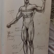 Mi Proyecto del curso: Ilustración para cómics: anatomía de un superhéroe. Desenho artístico projeto de Eki Bessada - 28.01.2021