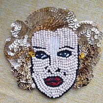 My project in Beaded Embroidery Portraits course. Embroider project by Vee Bee - 01.28.2021