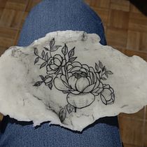 Mi Proyecto del curso: Tatuaje botánico con puntillismo. Desenho de tatuagens projeto de isragarciahdez - 28.01.2021