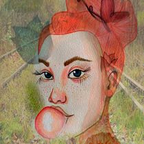 Mi Proyecto del curso: Retrato ilustrado en acuarela. Projekt z dziedziny Trad, c i jna ilustracja użytkownika evegacon - 28.01.2021