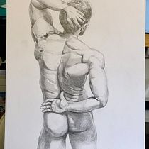My project in Dynamic Figure Drawing course Ein Projekt aus dem Bereich Anatomische Zeichnung von Tina M. Tepe - 28.01.2021
