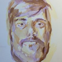 My project in Artistic Portrait with Watercolors course. Watercolor Painting project by Carol Renwick - 01.28.2021