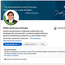 Mi Proyecto del curso: Estrategias para destacar en LinkedIn. Un progetto di Marketing di Pablo S. - 29.01.2021