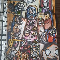 Transform Your Doodles into Art course: My Progress Ein Projekt aus dem Bereich Comic, Zeichnung, Artistische Zeichnung, Skizzenentwurf und Aquarellmalerei von Vaishnavi Srikanth - 29.01.2021
