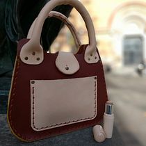 Mi Proyecto del curso: Creación de bolsos de cuero artesanales para principiantes. Arts, and Crafts project by Magdalena Alonso Ivancovich - 01.29.2021