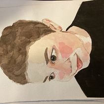 Mi Proyecto del curso: Retrato en acuarela a partir de una fotografía. Traditional illustration, Watercolor Painting, and Portrait Drawing project by mmcristi - 01.29.2021