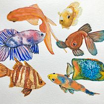 My project in Experimental Watercolor Techniques for Beginners course. Watercolor Painting project by Joane Eby - 02.01.2021