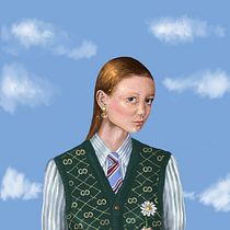 ¨La Margarita¨. Un progetto di Illustrazione digitale di Irene Hagemann - 30.01.2021