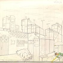 Mi Proyecto del curso: Urban Sketching: expresa tu mundo con una nueva perspectiva @lapinbarcelona. Un projet de Illustration traditionnelle, Esquisse , Dessin, Aquarelle, Illustration architecturale , et Carnet de croquis de Milena Rincon Castellanos - 16.02.2021