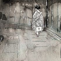 Meu projeto do curso: Ilustração em nanquim com influência japonesa.  project by Rahel - 01.30.2021