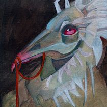Progetto del corso - da un disegno di Wylie Beckert. Un progetto di Pittura acrilica e Illustrazione tradizionale di Luca Antinori - 30.01.2021