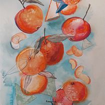 Mein Kursprojekt: Illustrierte Natur: eine kreative Erkundung. Traditional illustration project by annika.bohling - 01.30.2021