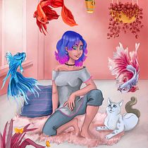 Mi Proyecto del curso: Procreate: técnicas de ilustración creativa. Un projet de Animation , et Dessin numérique de Laura Di Mascio Escribano - 07.02.2021