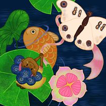 Projeto Final: Ilustração Digital, A Polegarzinha.. Traditional illustration, Digital Illustration, and Children's Illustration project by Luciana Poti de Souza - 01.30.2021