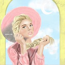 Mi Proyecto del curso: Retratos pictóricos con técnicas digitales. Un progetto di Illustrazione tradizionale e Illustrazione digitale di Dea Garcia - 30.01.2021