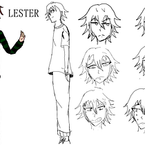 Mi Proyecto del curso: Creación de personajes manga. Manga, and Digital Design project by valery landazuri - 01.31.2021