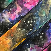Meu projeto do curso: Técnicas modernas de aquarela - Cleide Sousa. Fine Arts project by cleide_scully - 01.31.2021