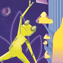 My project in Geometric Illustration with Volume course. Ilustração tradicional projeto de clararuedascholz - 31.01.2021