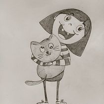 Mi Proyecto Cartoon. Un projet de Illustration traditionnelle de mariamarel - 31.01.2021
