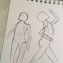 Mi Proyecto del curso: Dibujo anatómico para principiantes. Sketching project by Fernanda Gaitán - 01.31.2021
