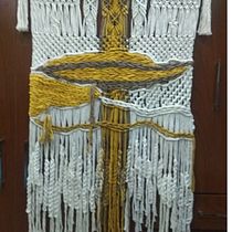My project in Macramé: Basic and Complex Knots course. Een project van Textiel van silviagvda - 01.02.2021