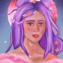 My project in Digital Fantasy Portraits with Photoshop course. Concept Art, and Digital Drawing project by Lital Lanis - 02.01.2021