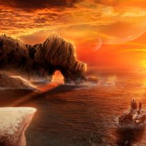 Mi Proyecto del curso: Matte Painting: creando mundos fotorrealistas. Matte Painting project by Alejandro Verdugo - 02.03.2021