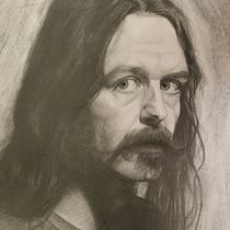 Meu projeto do curso: Retrato realista com lápis grafite. Pencil Drawing, and Portrait Drawing project by Lara Francisco - 02.01.2021