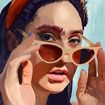 Mi Proyecto del curso: Retratos pictóricos con técnicas digitales. Un progetto di Illustrazione tradizionale, Illustrazione digitale e Pittura di juan pablo Nieto Otalora - 02.02.2021