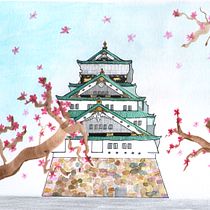 Mi Proyecto del curso: Ilustración en acuarela con influencia japonesa. Un projet de Architecture, Peinture , et Aquarelle de Julieta Piña - 02.02.2021