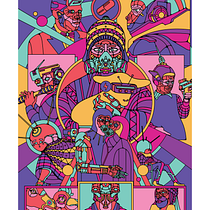 REPLICANTES. Traditional illustration project by suarez_josue8 - 02.02.2021