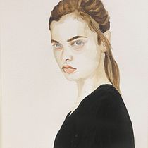 My project in Watercolor Portrait from a Photo course. Portrait Drawing, and Watercolor Painting project by Andrea Yeo - 01.31.2021