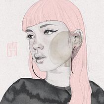 Mi Proyecto del curso: Retrato ilustrado con Procreate. Desenho projeto de Nuria Leonardo - 02.02.2021