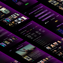 A movie browsing platform. Un proyecto de Animación 2D, Diseño gráfico, Fotografía y UX / UI de mridul goyal - 02.02.2021