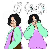 Meu projeto final do curso de Design de personagens para animação com Photoshop. Character Design project by Raissa Fernandes Augusto - 02.23.2021