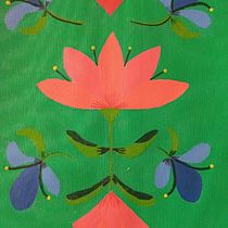 Mi Proyecto del curso: Introducción a la ilustración floral con acrílico. Ilustração botânica projeto de Eve - 17.02.2021