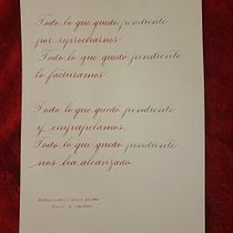 Mi Proyecto del curso: Caligrafía inglesa de la A a la Z. Calligraph project by Sandra Almela - 02.02.2021