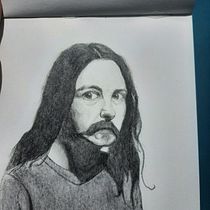 Meu projeto do curso: Retrato realista . Realistic Drawing project by Julio Gomides - 02.02.2021