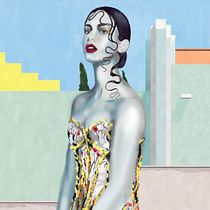 My project in Pictorial Portraits Using Digital Techniques course. Un progetto di Illustrazione digitale di Deren Umit - 03.02.2021